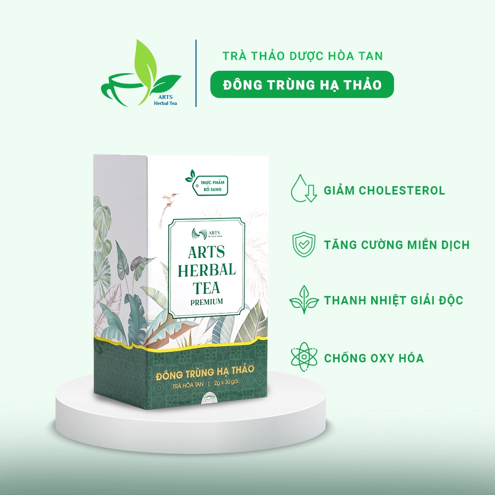ARTS HERBAL TEA Premium Đông Trùng Hạ Thảo
